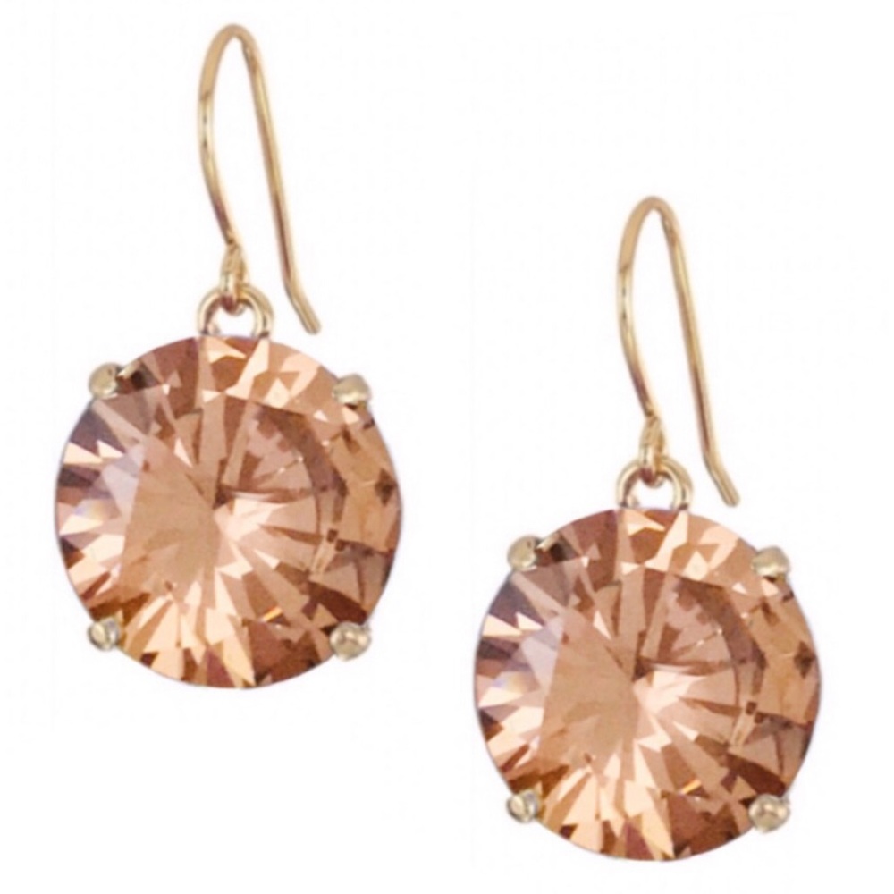 KATE SPADE • Shine On French Wire Champagne Earrings